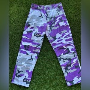 Purple Camo Pants